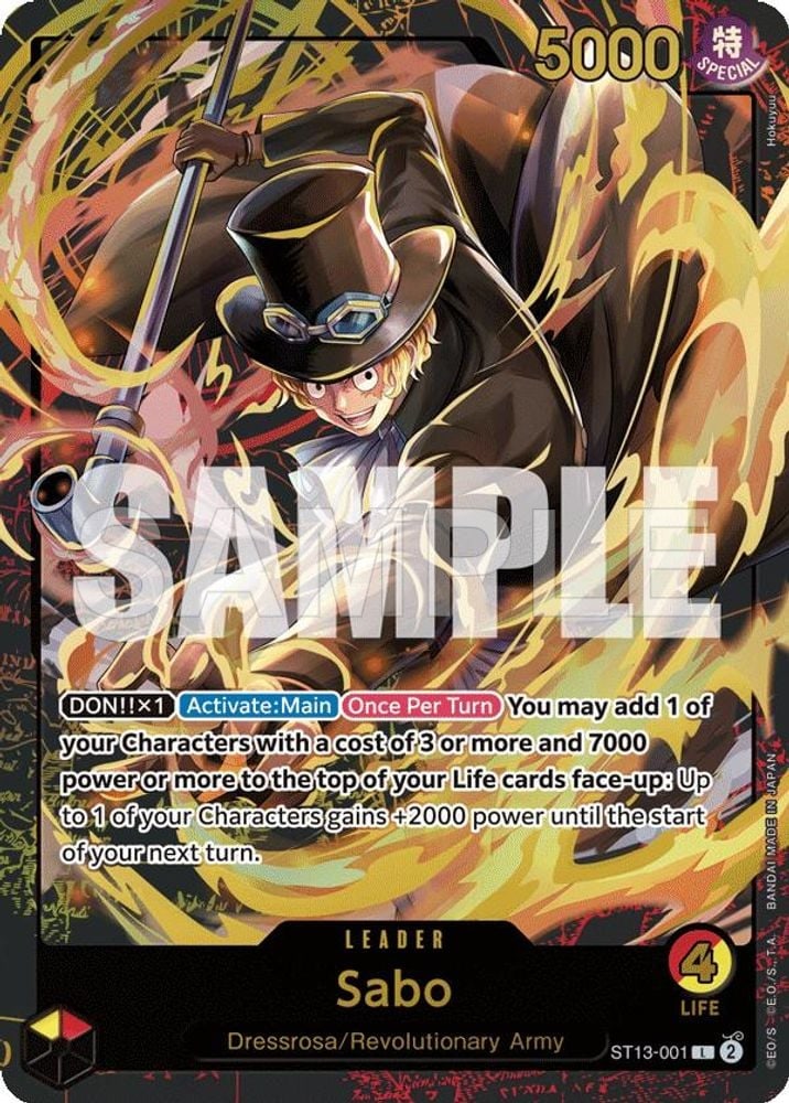 Sabo (Premium Card Collection -Leader Collection-)