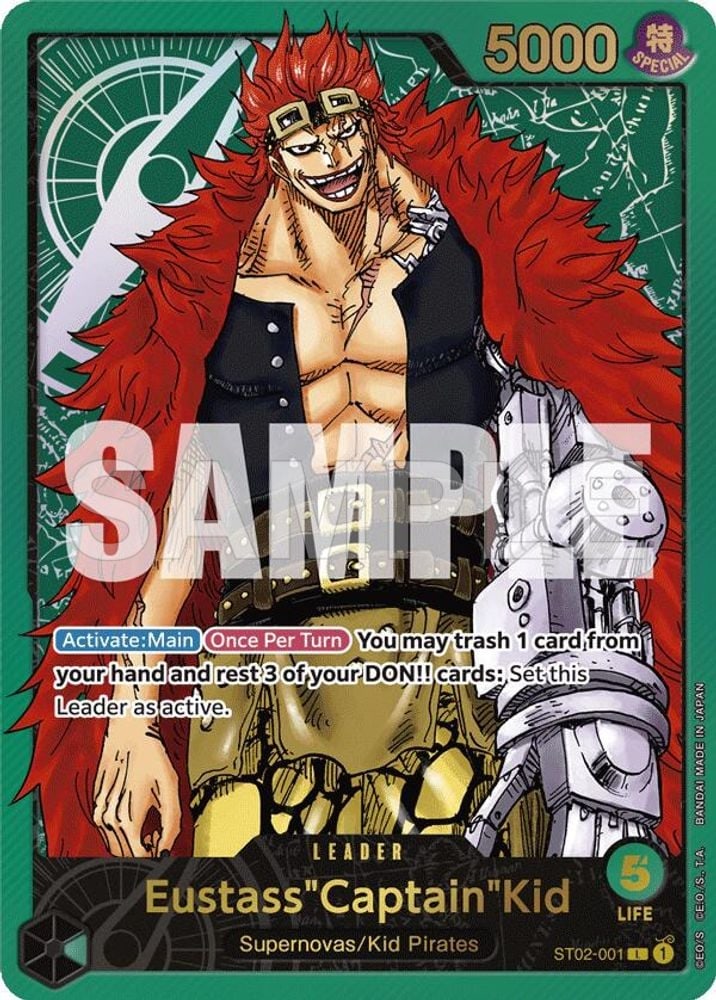 Eustass"Captain"Kid (Premium Card Collection -Leader Collection-)