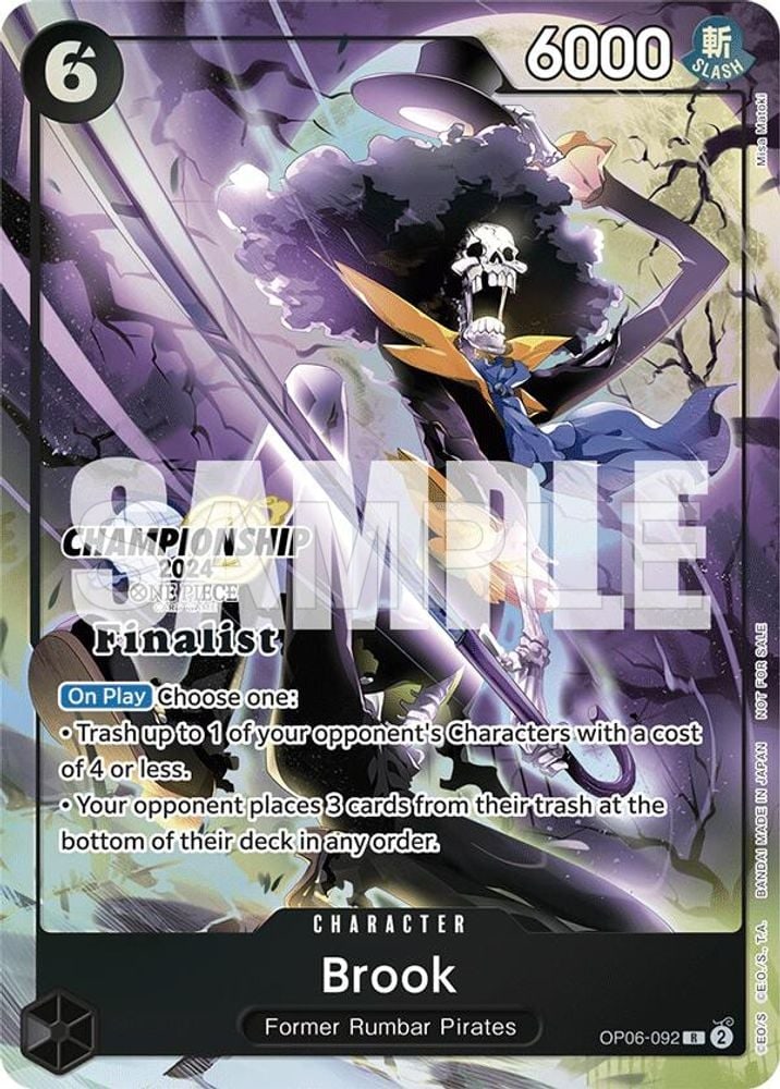 Brook (Championship 2024 Finalist Card Set)