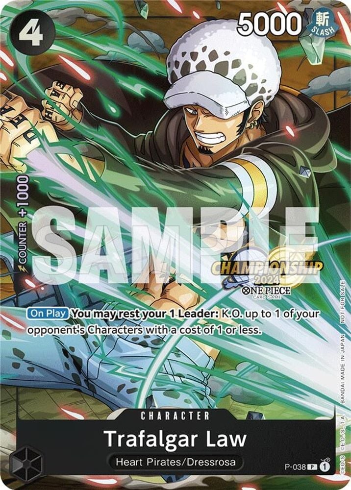 Trafalgar Law - P-038 (CS 2024 Event Pack)