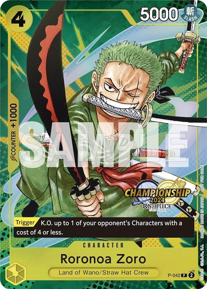 Roronoa Zoro (CS 2024 Event Pack Finalist)