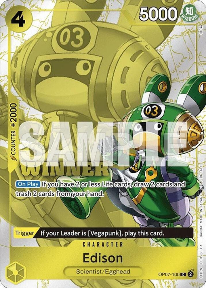 Edison (Winner Pack 2024 Oct.-Dec.)