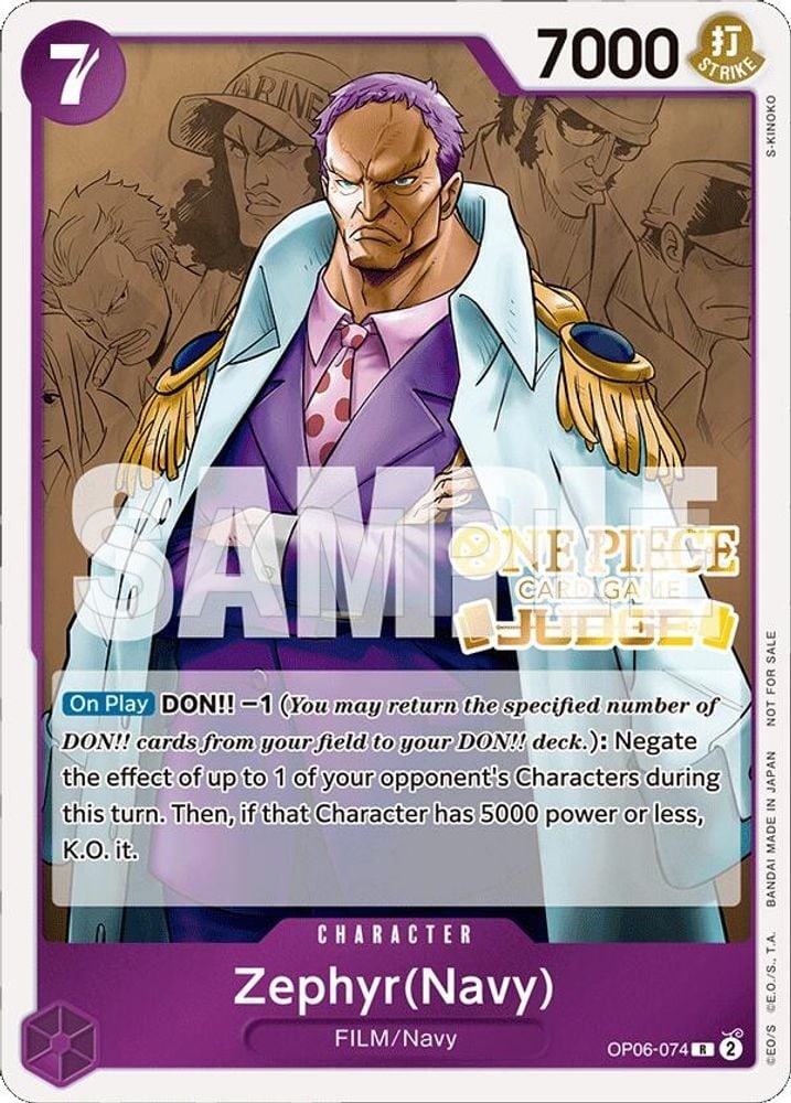 Zephyr (Navy) (Judge Pack Vol. 4)