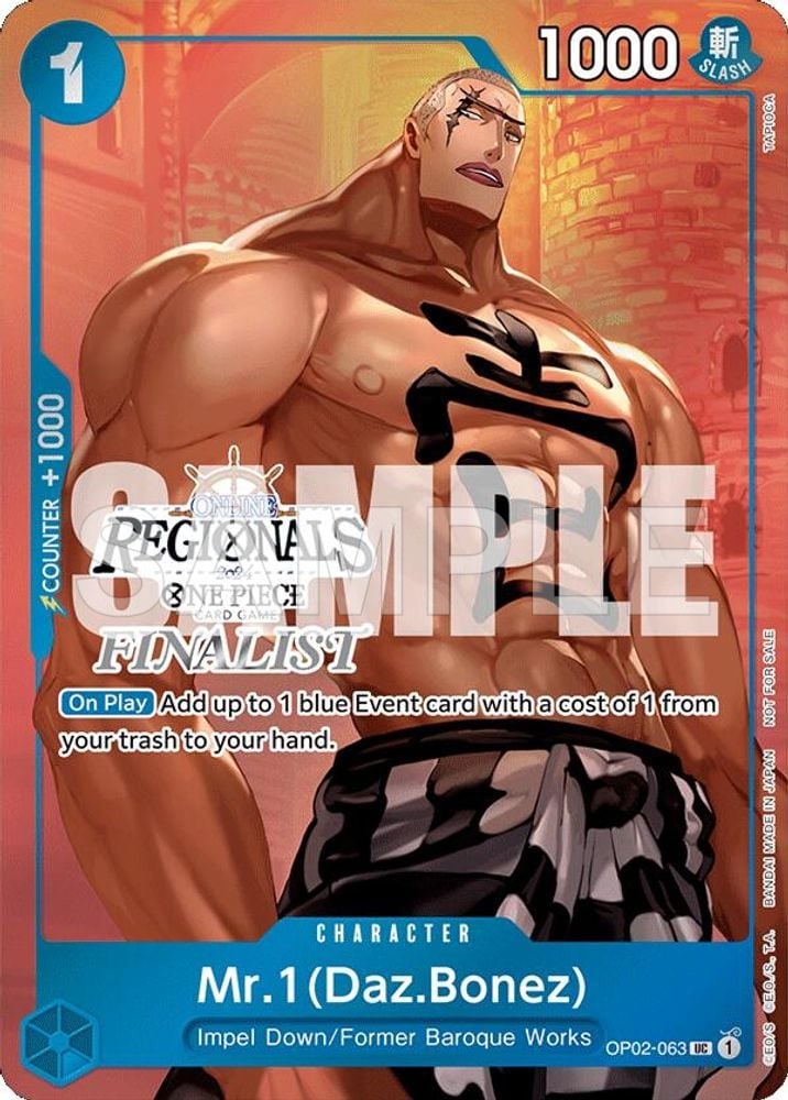 Mr.1 (Daz.Bonez) (Online Regional 2024 Vol. 3) [Finalist]