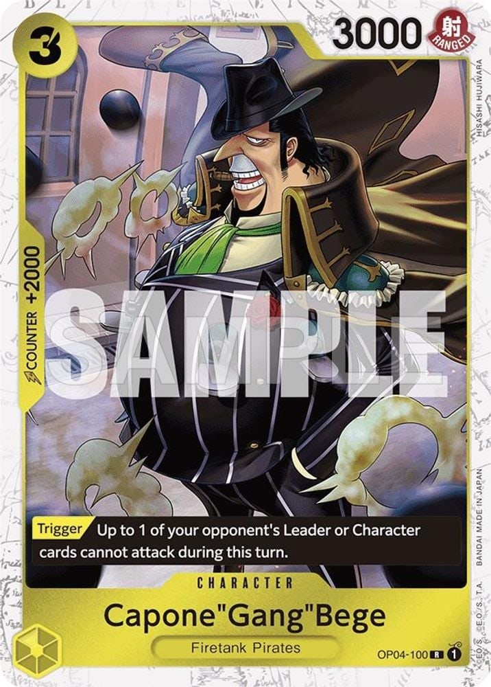 Capone"Gang"Bege (OP04-100) (Jolly Roger Foil)