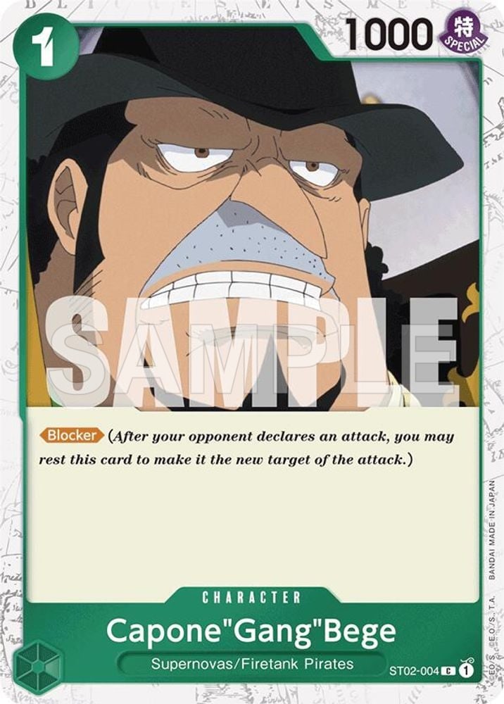 Capone"Gang"Bege (ST02-004) (Jolly Roger Foil)