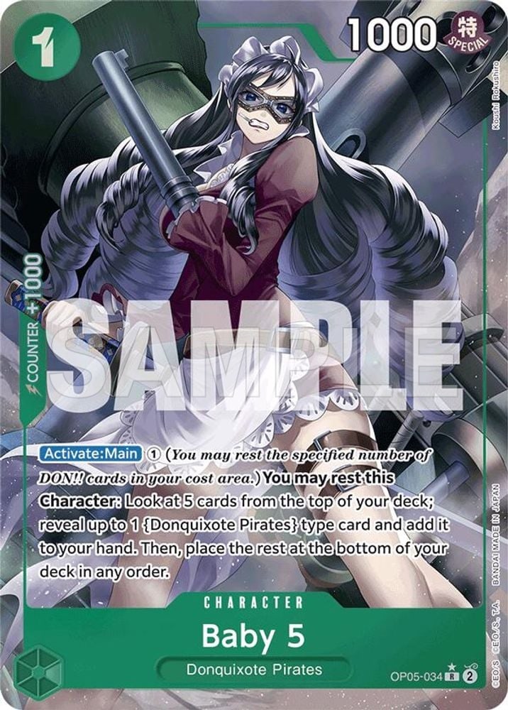 Baby 5 (OP05-034) (Full Art)