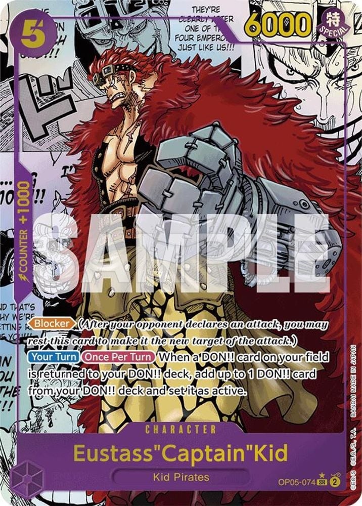 Eustass"Captain"Kid (OP05-074) (Manga)