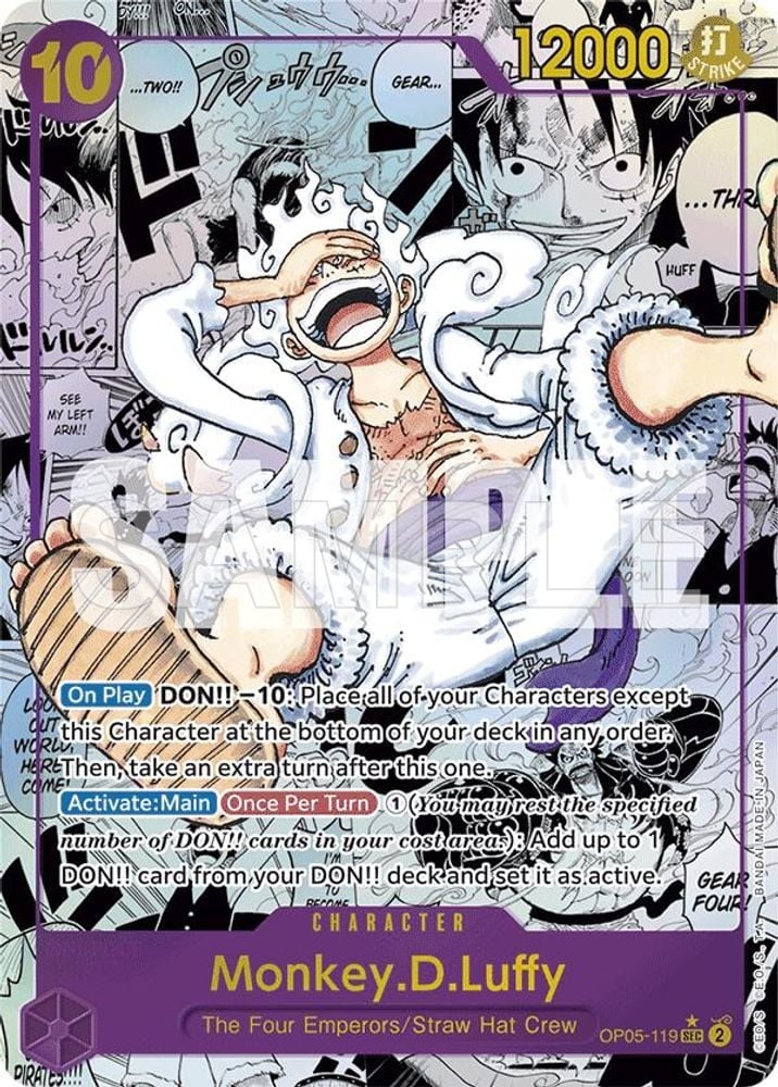 Monkey.D.Luffy (OP05-119) (Manga)