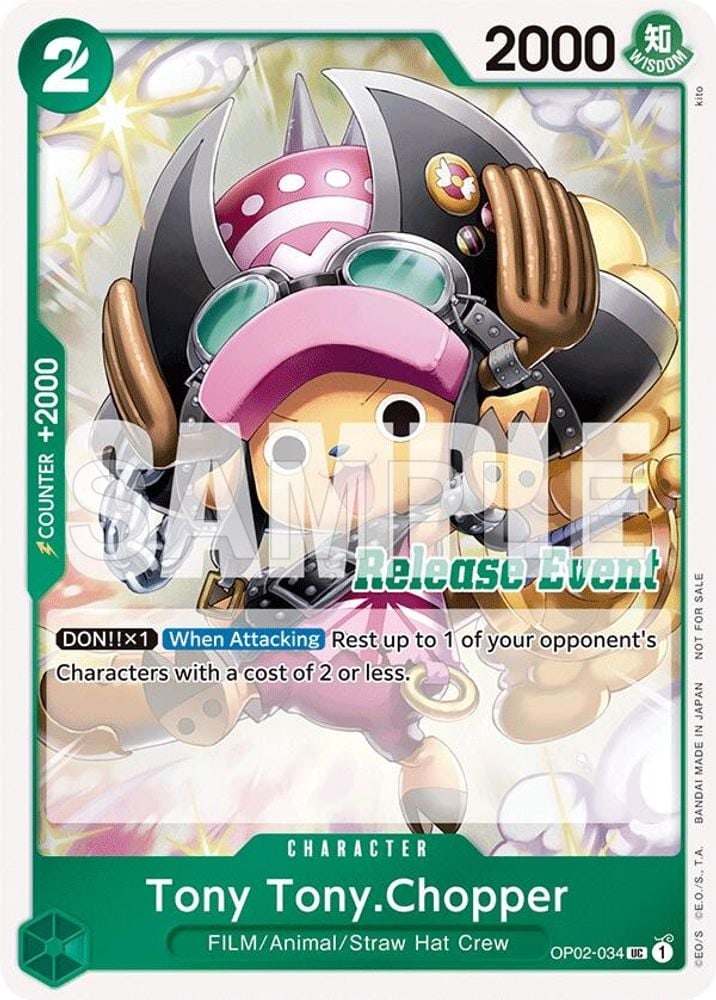 Tony Tony.Chopper (ST15 - ST20 Release Event Winner Pack)