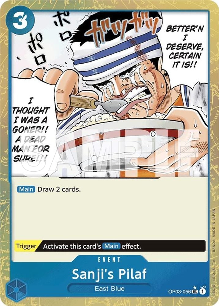 Sanji's Pilaf (Textured Foil)