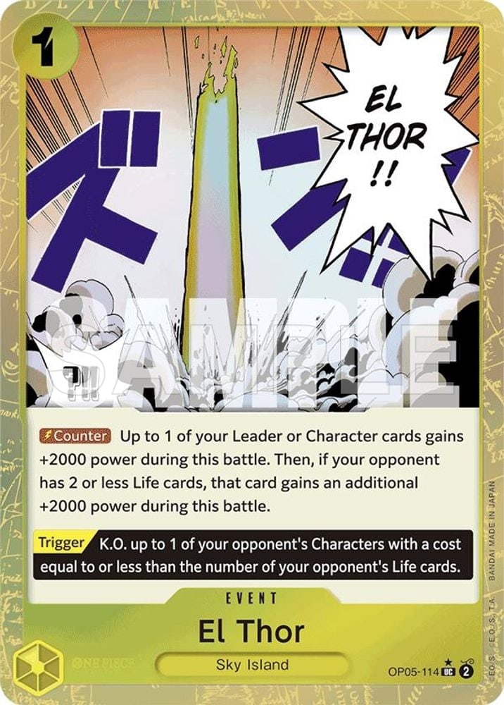 El Thor (Textured Foil)