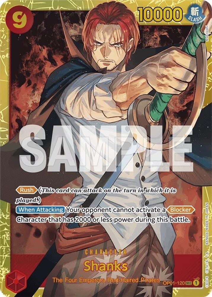 Shanks (OP01-120) (Reprint)
