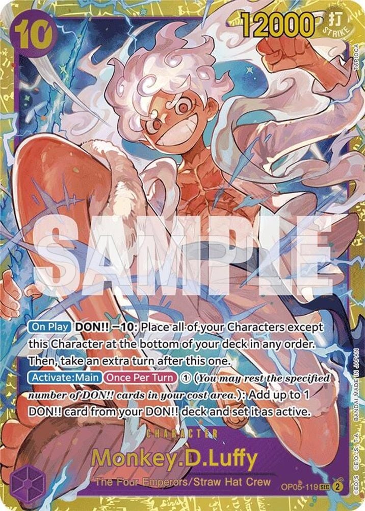 Monkey.D.Luffy (OP05-119) (Reprint)
