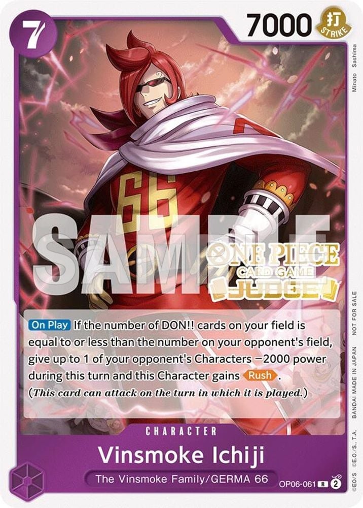 Vinsmoke Ichiji (Judge Pack Vol. 5)