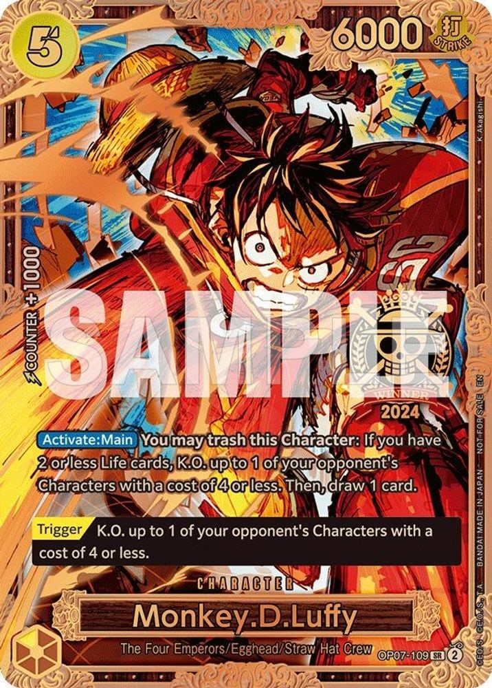 Monkey.D.Luffy (Championship 2024 World Final 3rd Place)