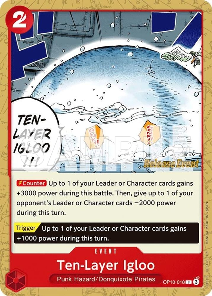 Ten-Layer Igloo (Pirate Foil)