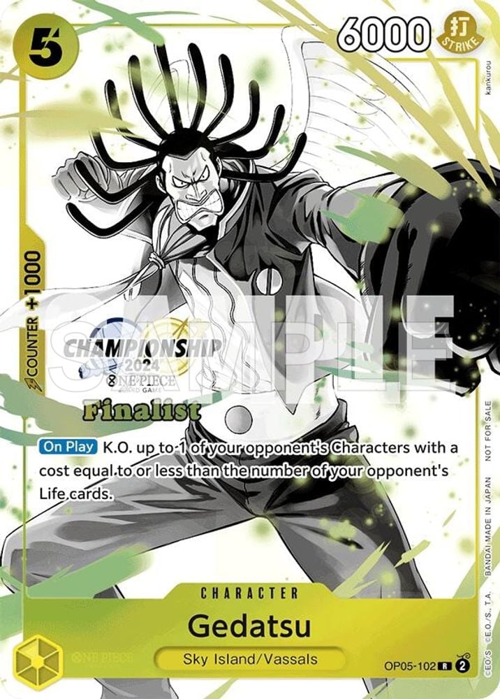 Gedatsu (Championship 2024 Finalist Card Set Vol. 2)