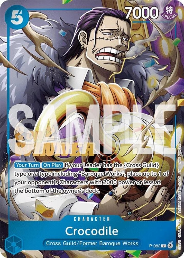 Crocodile - P-082 (Pirate Foil)