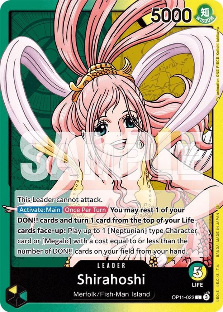 Shirahoshi OP11-022