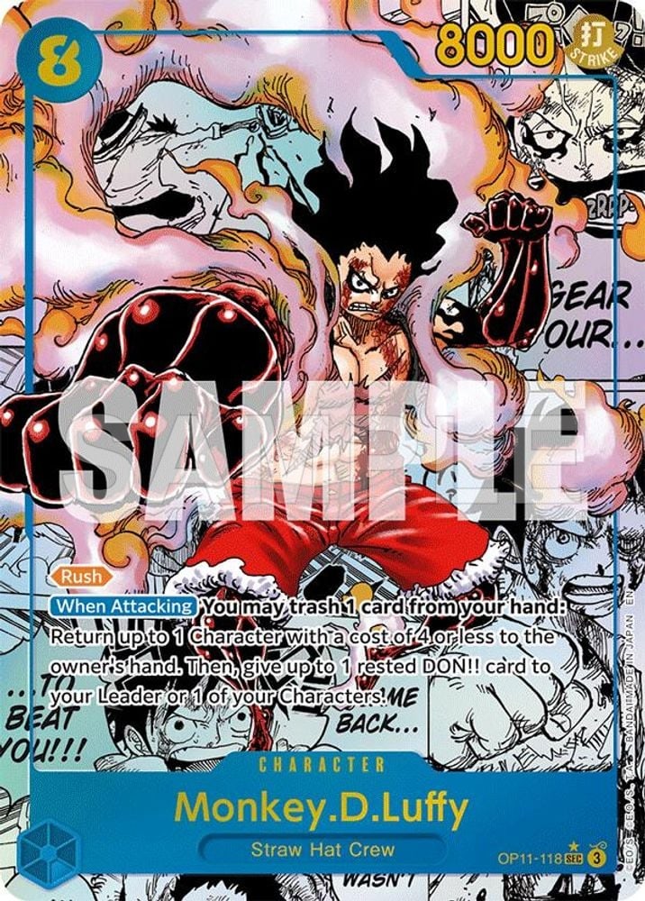 Monkey.D.Luffy - OP11-118 (Nami Deck)