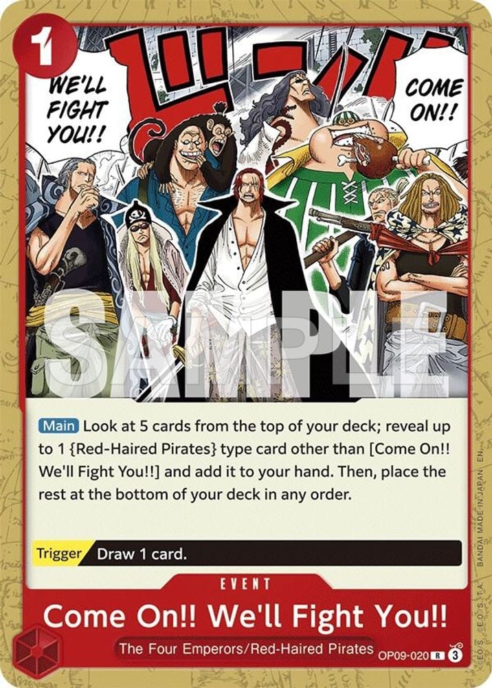 Come On!! We'll Fight You!! (Reprint)