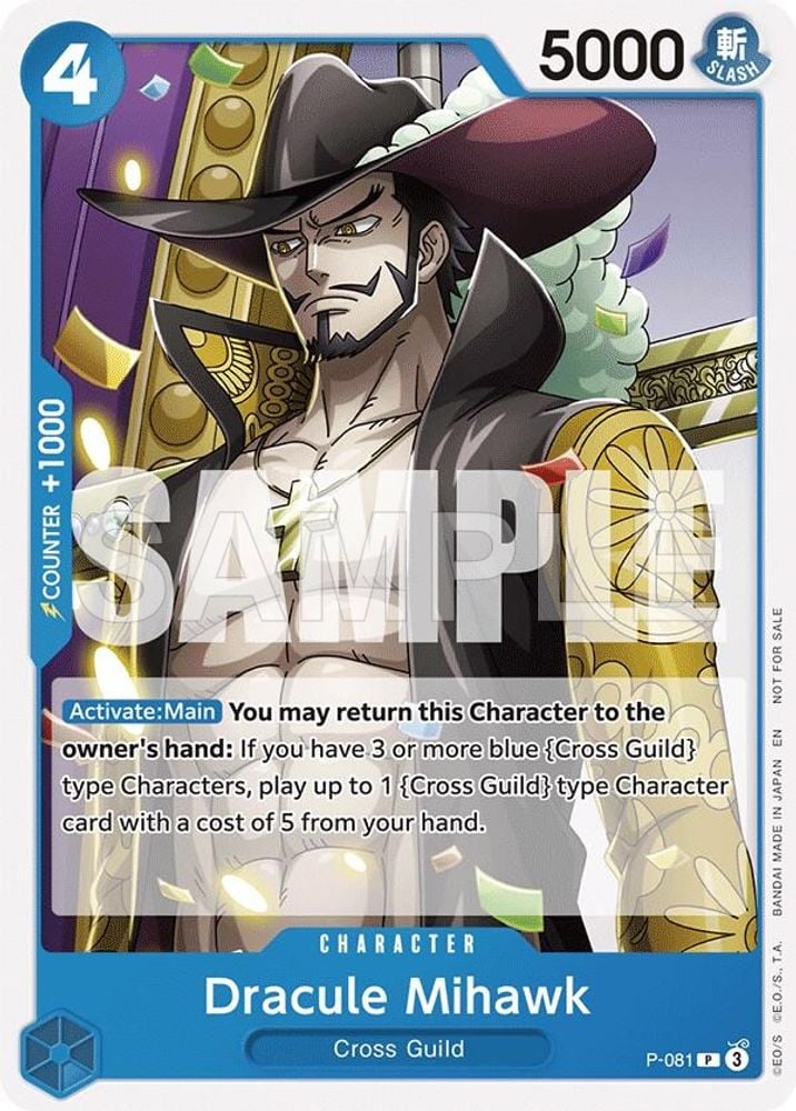 Dracule Mihawk (OP11 Release Event)