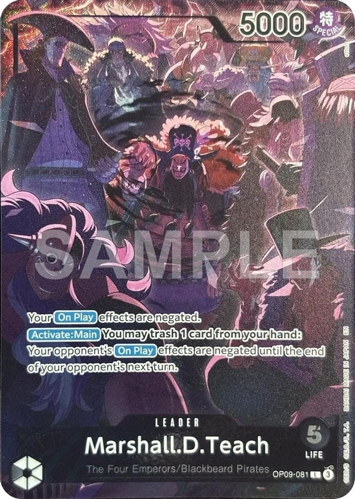 Marshall.D.Teach (English Version 2nd Anniversary Set)