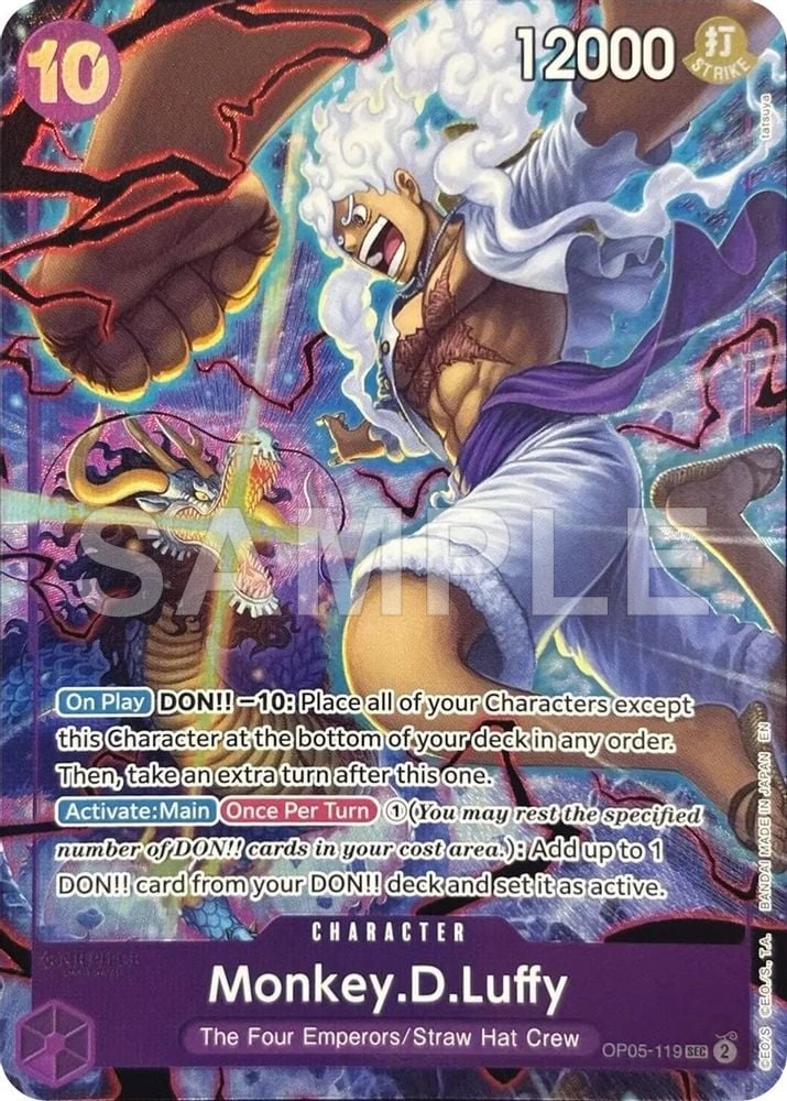 Monkey.D.Luffy (119) (English Version 2nd Anniversary Set)