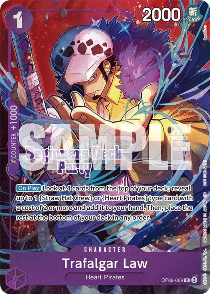 Trafalgar Law (Beginners Deck Party [ST-23] - [ST-28] Winner Pack)