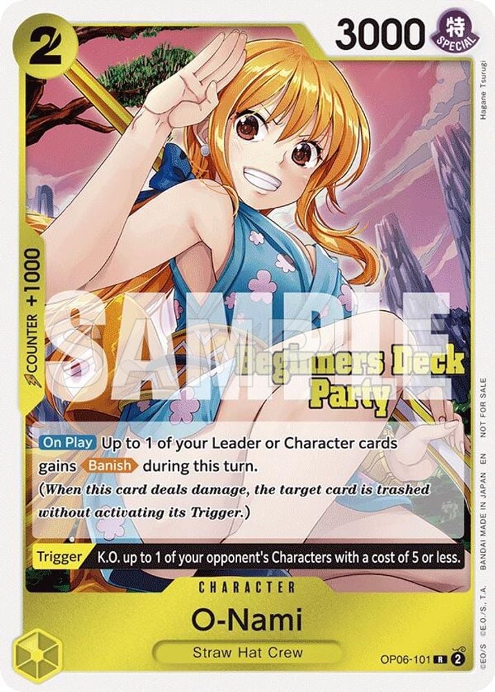O-Nami (Beginners Deck Party [ST-23] - [ST-28] Participation Pack)
