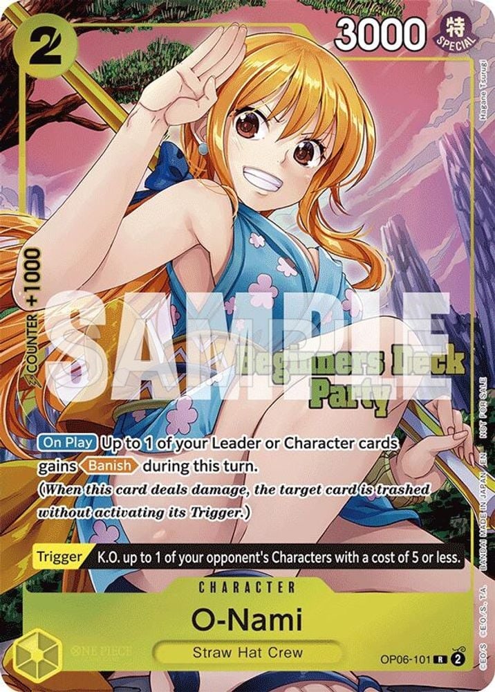 O-Nami (Beginners Deck Party [ST-23] - [ST-28] Winner Pack)