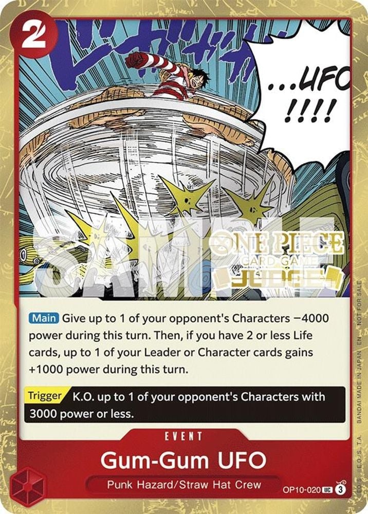 Gum-Gum UFO (Judge Pack Vol. 6)