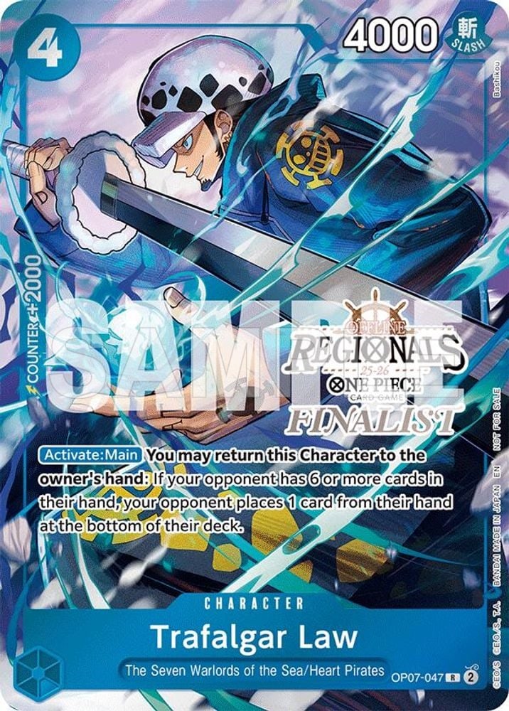 Trafalgar Law (Offline Regional Finalist Card Set 2025 Vol.2)