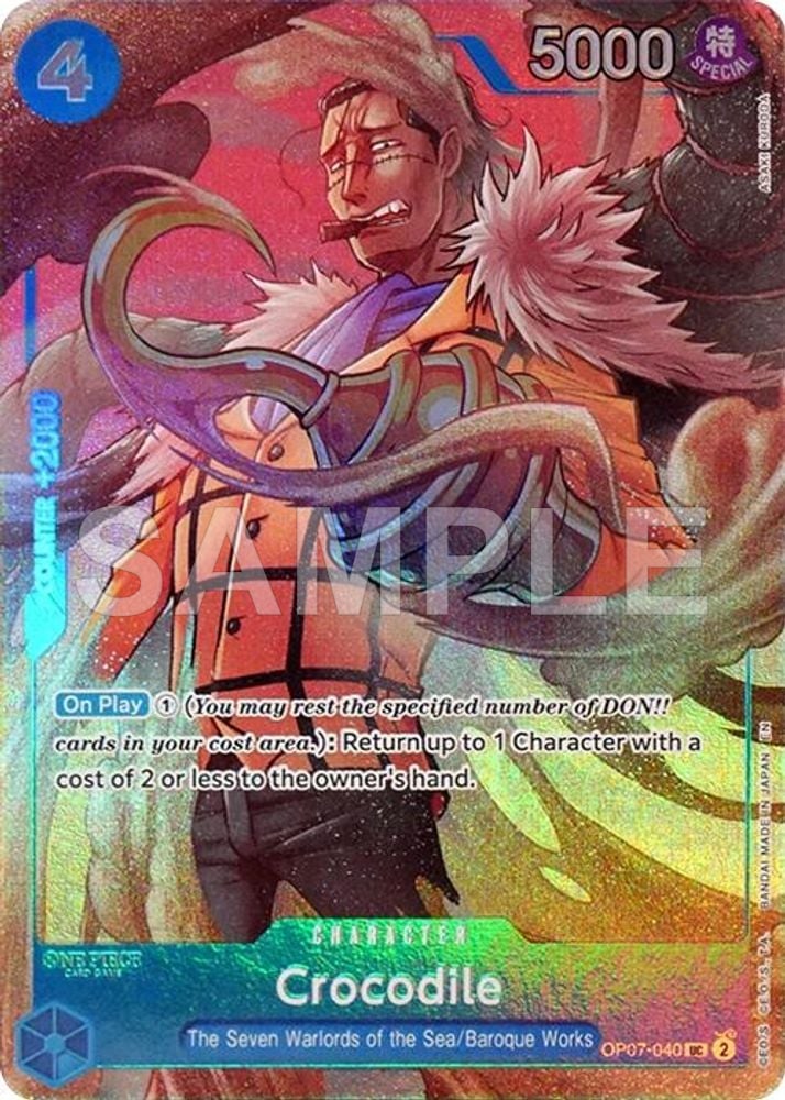 Crocodile (Seven Warlords of the Sea Binder Set)