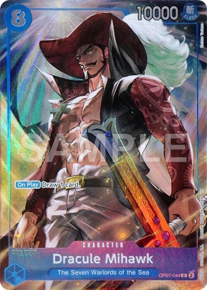 Dracule Mihawk (Seven Warlords of the Sea Binder Set)
