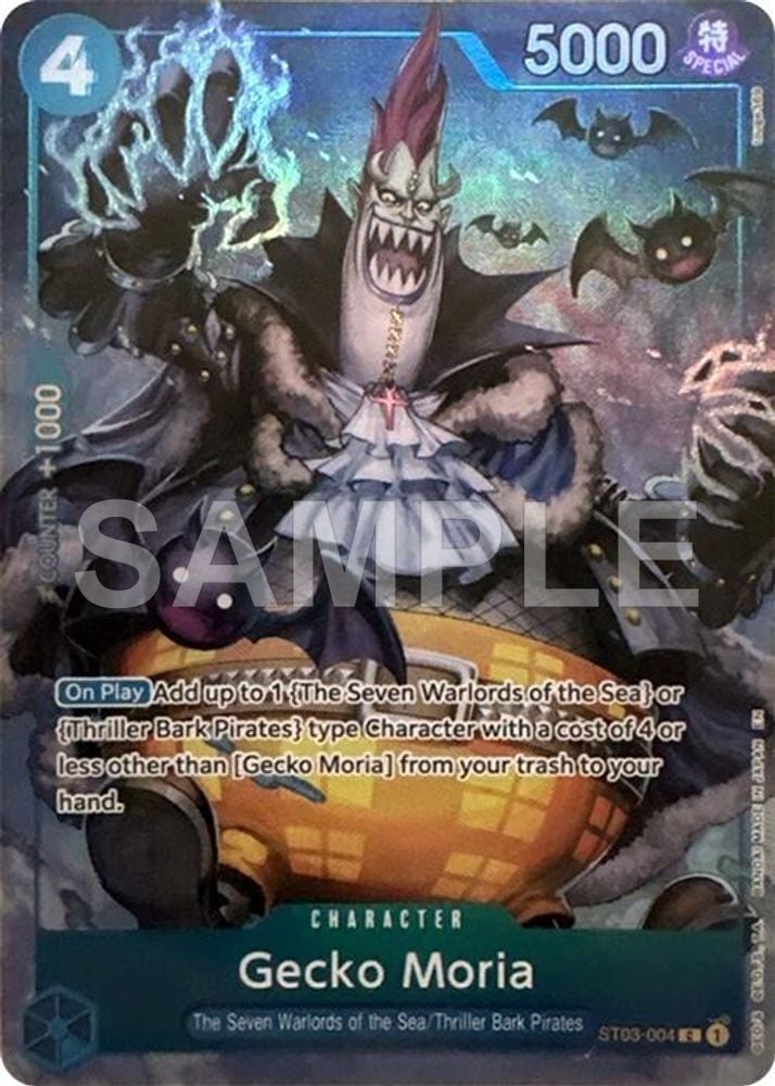 Gecko Moria (Seven Warlords of the Sea Binder Set)