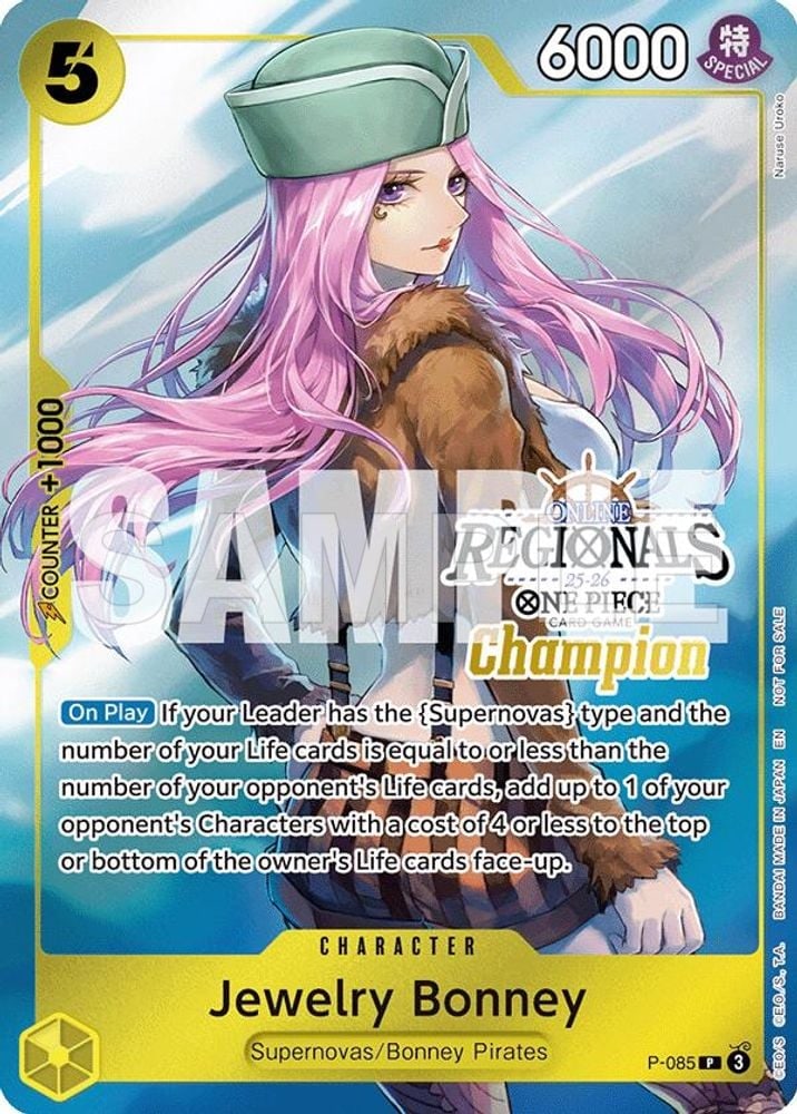 Jewelry Bonney (Online Regional Champion Card Set 2025 Vol.2)