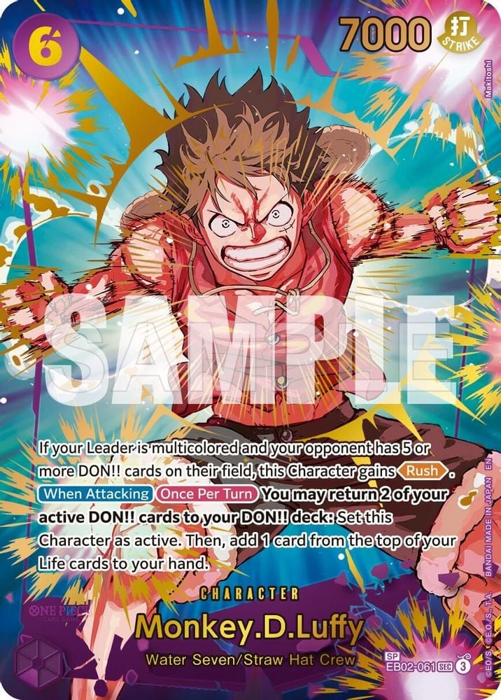 Monkey.D.Luffy - EB02-061 (SP)