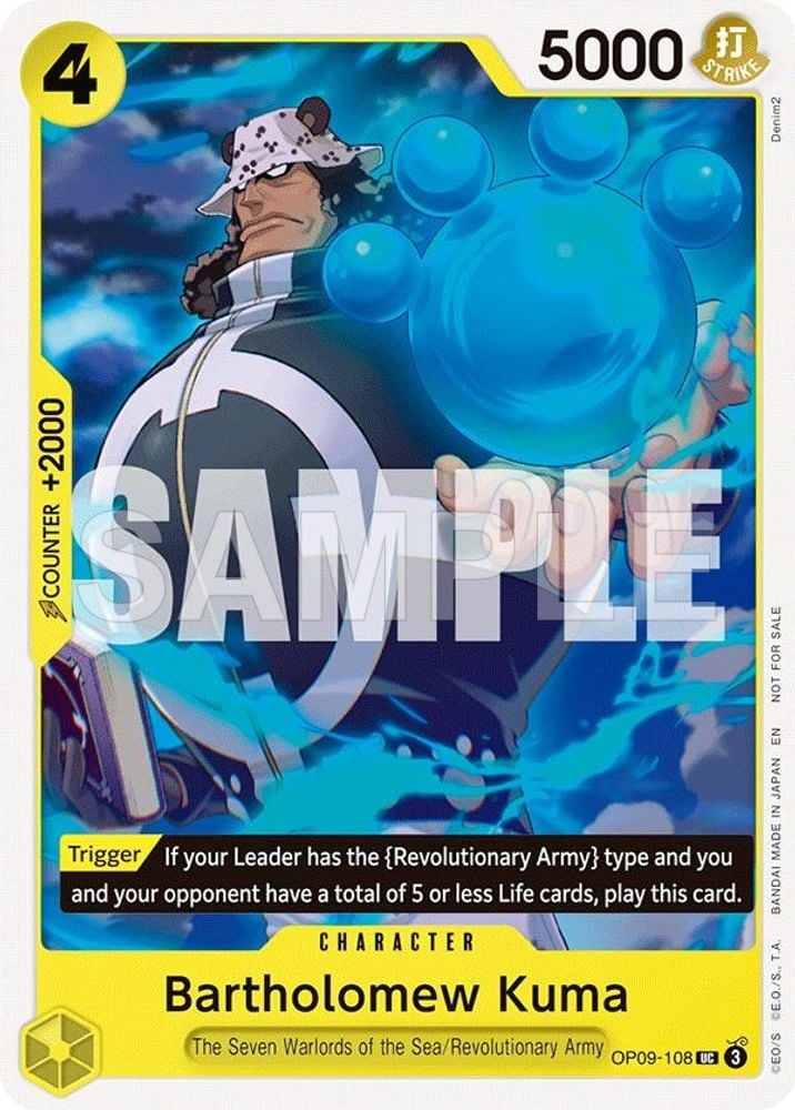 Bartholomew Kuma (Tournament Pack 2025 Vol. 4)