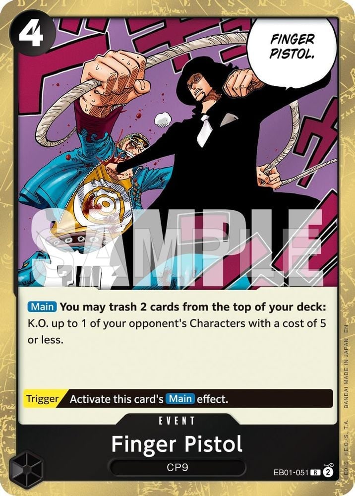 Finger Pistol (Reprint)