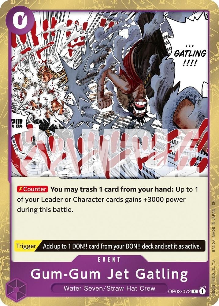 Gum-Gum Jet Gatling (Reprint)
