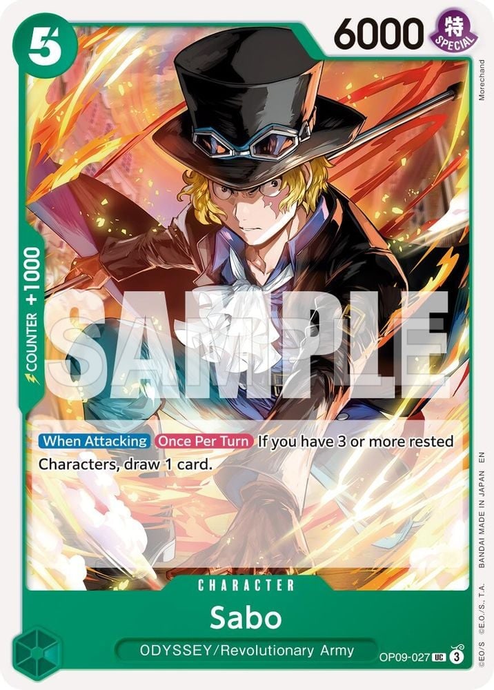 Sabo - OP09-027 (Reprint)