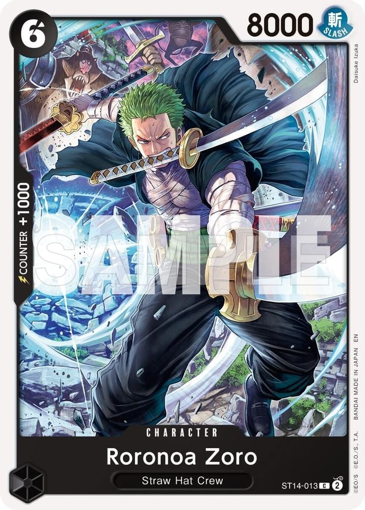 Roronoa Zoro - ST14-013 (Reprint)
