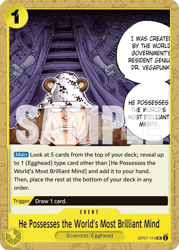 He Possesses the World's Most Brilliant Mind (Reprint)