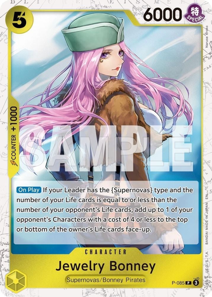 Jewelry Bonney - P-085 (Pirate Foil)