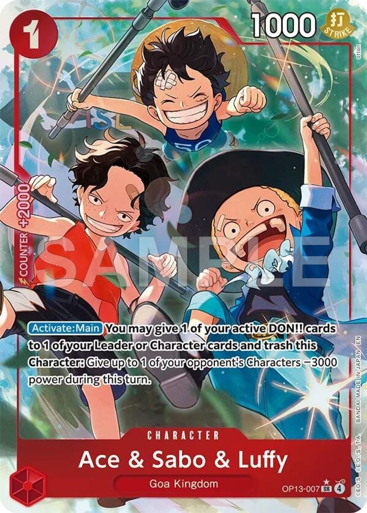Ace & Sabo & Luffy (Alternate Art)