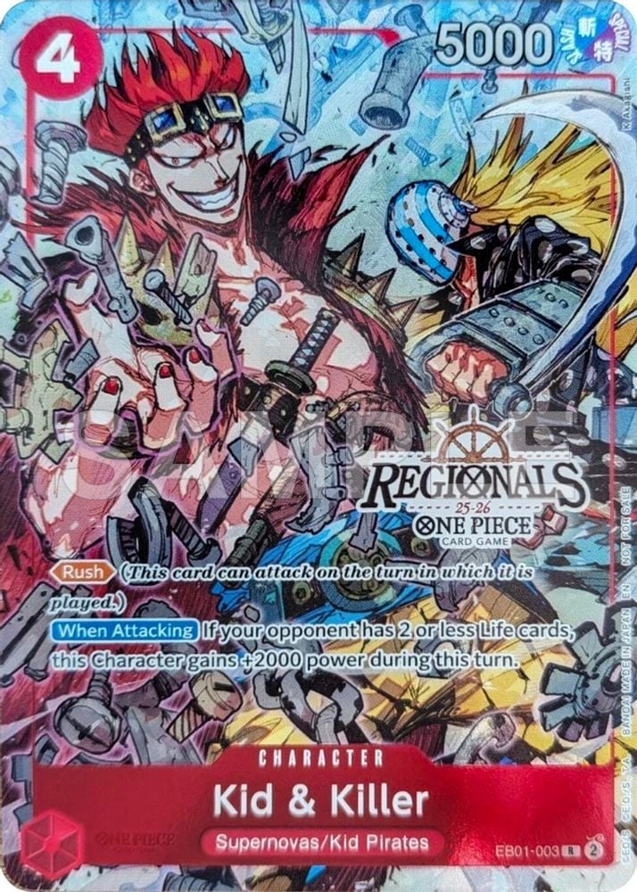 Kid & Killer (CS 25-26 Regionals Textured Chase Promo)