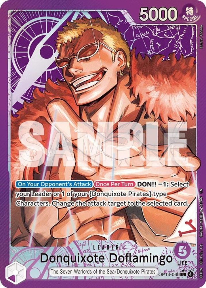 Donquixote Doflamingo - OP14-060 (Alternate Art)