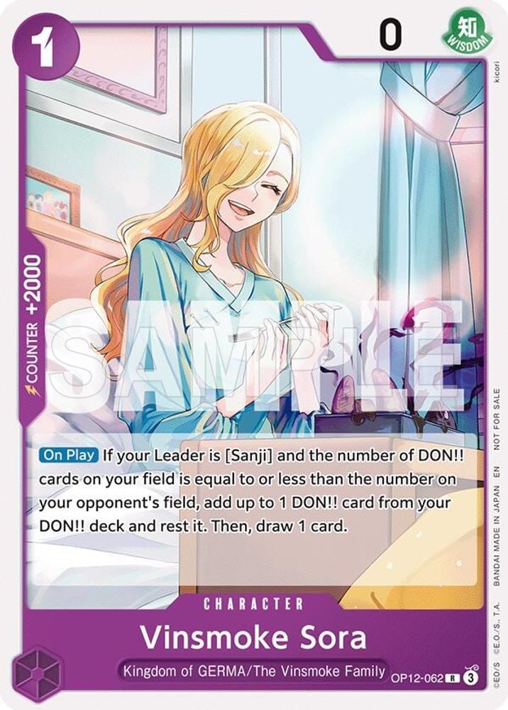 Vinsmoke Sora (Tournament Pack 2026 Vol. 1)
